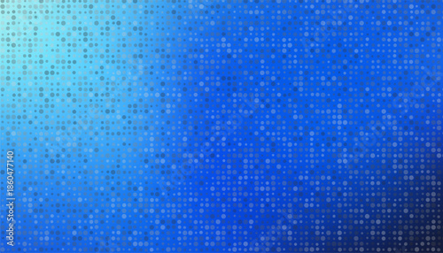 Vibrant blue gradient background with small dots pattern