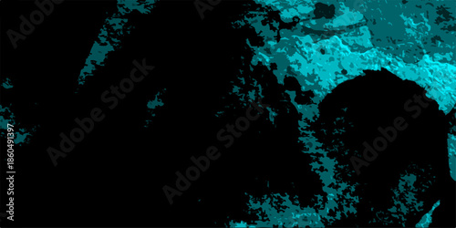 Light Blue and grunge textured concrete backdrop background.  Abstract background with watercolor texture, Oil paint. Seamless fabric design gradient or dotwork good pattern illustrations sport filter