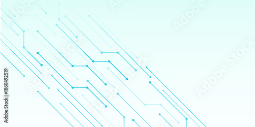 con with glowing pixels on technology circuit board. Gray and white technology background digital systems Hi-tech technology pattern.