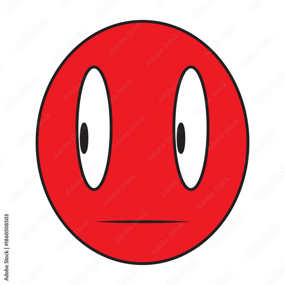 Fototapeta premium emoticon color icon. 