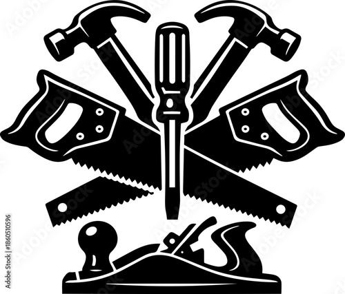 Wood Working Tools SVG Cut Files for Cricut & Silhouette