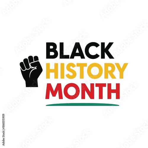Inspiring Black History Month Vector Celebration Design