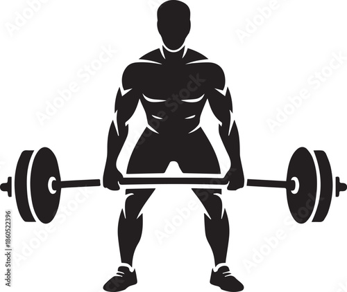 deadlift exercise icon