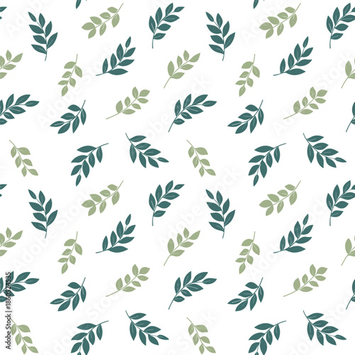 Seamless ditsy floral pattern