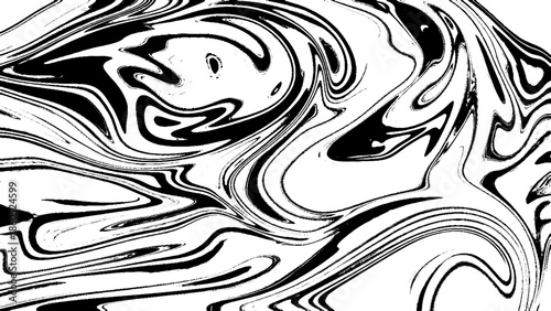 Marble texture seamless background. Abstract liquid fluid effect color pattern. Ebru aqua ink painting on water. Vector.