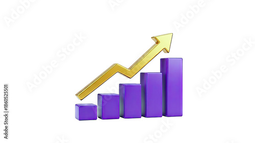 Growth Chart with Arrow Rising - Business Concept Free Download Growth Chart with Arrow Rising - Business Concept - GFXLoad