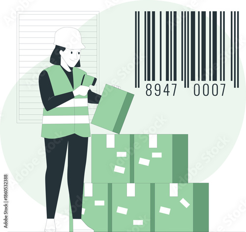 Woman adopting a dog from an animal shelter with the help of a staff member