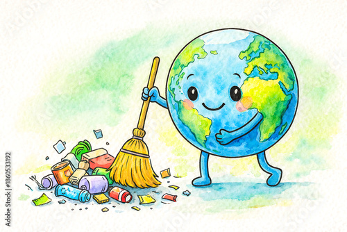 Earth Cleaning Up Our Planet