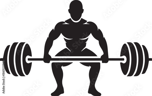 unique Deadlift exercise icon