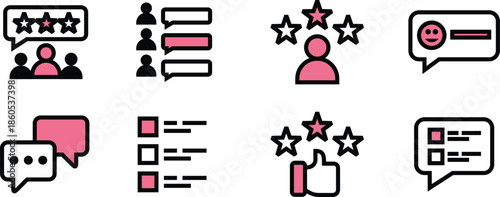 Icon Pack Feedback, Review, suggestions, comments, inputs, respond for Websites, Apps, UI UX Projects, and Digital Assets