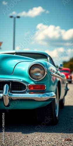 A classic car icon, evoking nostalgia and vintage automotive themes ,  vintage,  style
