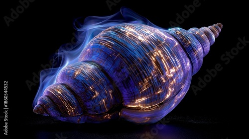 Bioluminescent Cybernetic Shell