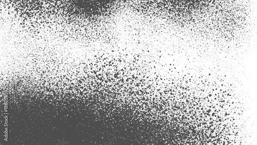 Distressed grainy grunge texture overlay in vector style for retro apparel prints posters and artistic design projects