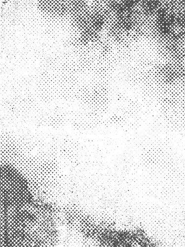 Distressed rectangular grunge film background texture with subtle grain and scratches for minimalist graphic design use