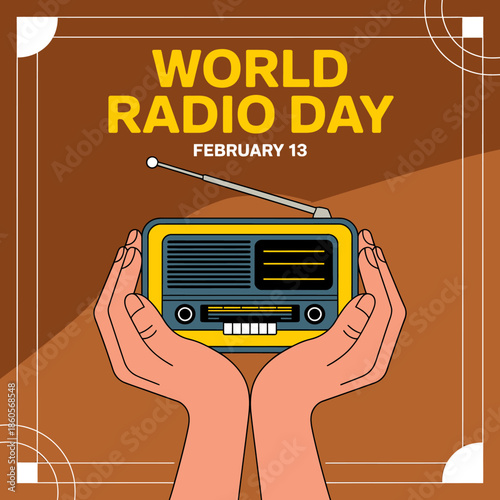 Celebrating world radio day on february 13 with a classic radio