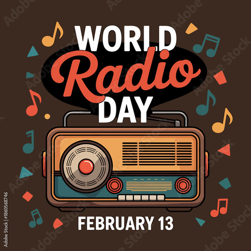 Celebrating world radio day on february 13 with vintage radio