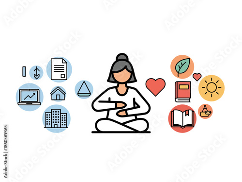 Person Centered Wellness Balance Between Work Life and Personal Growth