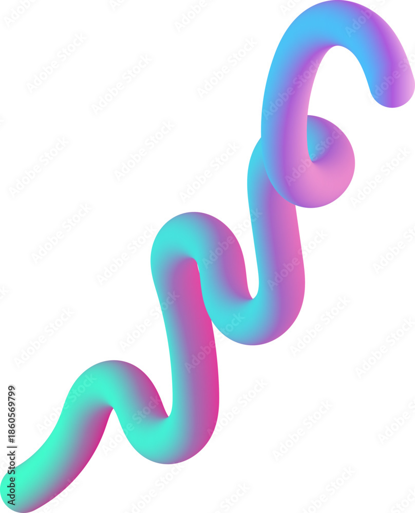 Fototapeta premium abstract wavy fluid gradient element