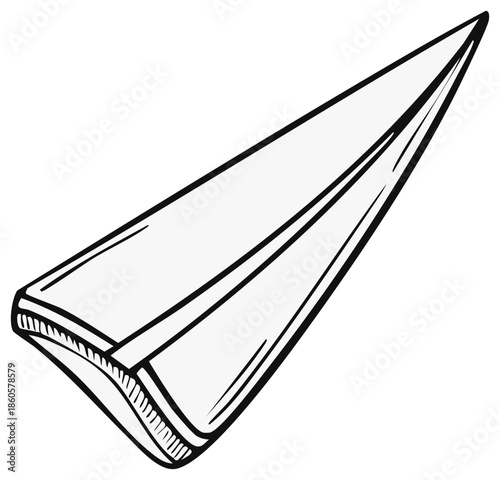 Pencil Sharpening Tip Sketch Sharp Pencil Point Simple Triangular Shape