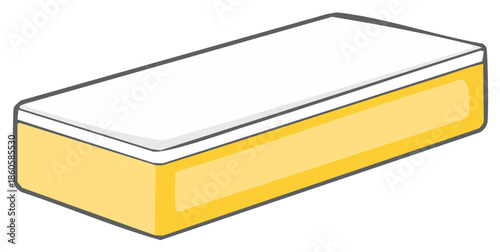 Mattress Isolated Sleeping Comfort Object Comfortable Orthopedic Foam Interior Design Item