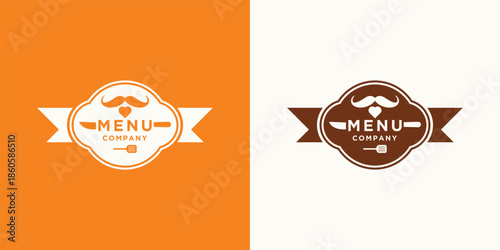 Modern bakery vector logo desing
