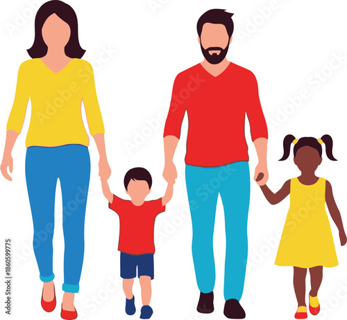 Modern Isometric Cityscape with Vibrant Buildings and Urban Infrastructure in Daylight Perspective View