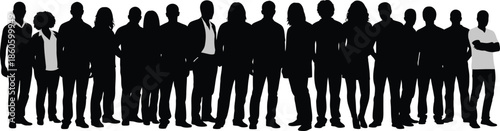 Modern 3D isometric illustration of diverse professionals collaborating in a bright open office with digital devices and charts