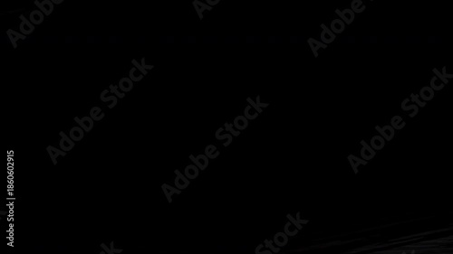 Paint brush wipe transition. Animation of filling the screen with a chalk stroke