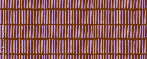 Seamless Abstract Watercolor Brushstroke Pattern in Muted Brown and Lavender