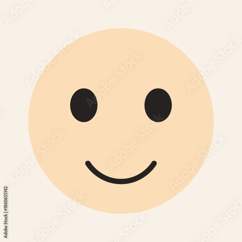 Smiling Face Emoticon Expression Symbol.