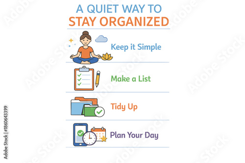 Simple strategies for staying organized: minimalist tips for a calm life