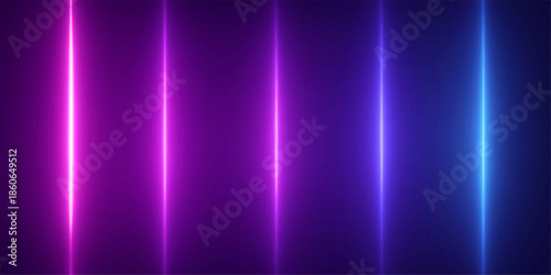 A vibrant purple and blue abstract background featuring glowing stars and light energy patterns in a dark space design with bright motion blur effects for a creative art wallpaper