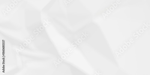 Creased paper texture white crumpled blank paper texture. Grunge paper texture. Natural watercolor text abstract wrinkled white recycled grungy ripped pattern poster paper. 