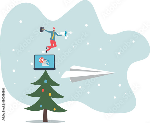 Email marketing, subscribe newsletter or sending online promotion to drive customer to website, communication and advertise .about a man and his life.