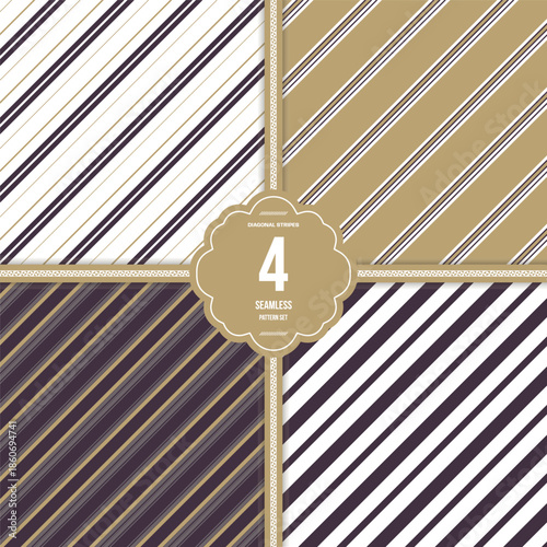 Geometric Diagonal Lines in White Mesa Digital Paper Background