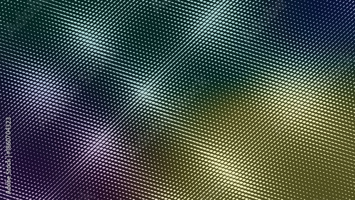 Textured Grid With Multicolored Gradient Overlay And Light Streaks Keywords: abstract, background