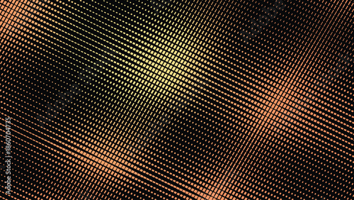 Abstract Diagonal Grid Pattern With Golden Yellow Gradient Overlay Keywords: abstract, background