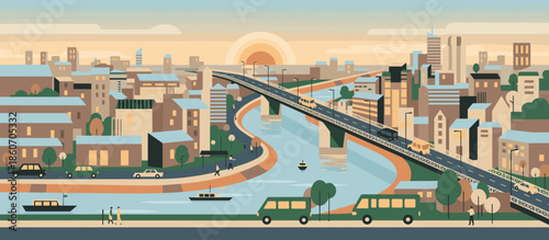 Hand-drawn green shamrock clover pattern illustration for a festive Saint Patrick's Day celebration, featuring a seamless design with three-leaf clovers and decorative vines in a doodle style