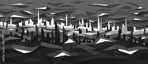 Beautiful young woman's illustrated portrait with long wavy dark hair and a thoughtful expression, rendered in a retro graphic art style with bold lines and a muted color palette