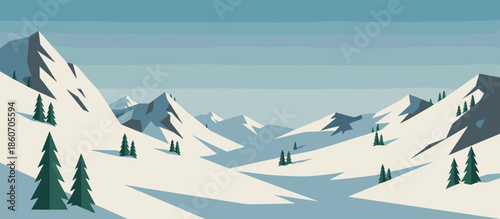 Young thoughtful man in a red sweater leans against a large window, looking outside with a pensive expression in a modern graphic illustration with bold lines and limited colors