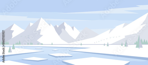 Hand-drawn abstract cubes in a retro comic style feature a muted blue and green color palette with sketchy black outlines and halftone dot textures for a vintage graphic composition