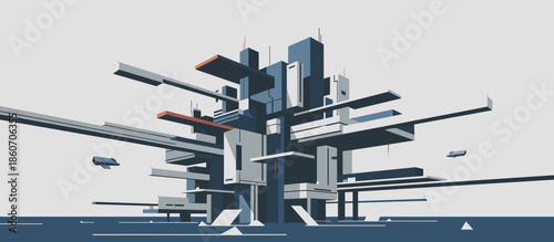 Cozy nursery room illustration featuring a wooden crib, a large bookshelf with toys, and a patterned armchair in a warm, vintage-inspired color palette