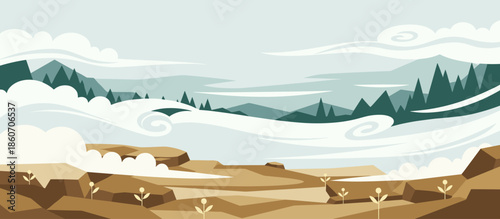 Stylish young person with white hair and a confident expression stands under a ceiling of glowing lights in a dramatic, low-angle comic book style illustration