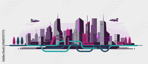 Stylized illustration of an erupting volcano spewing hot lava and smoke into a starry night sky with crescent moons in a vintage, retro comic book art style