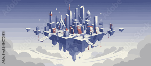 Stylized green and yellow palm frond illustration with bold black outlines in a graphic, hand-drawn style, evoking a vibrant, tropical, and summery atmosphere