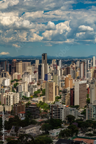 Visão de Curitiba - Paraná - Torre de Observação Panorâmica