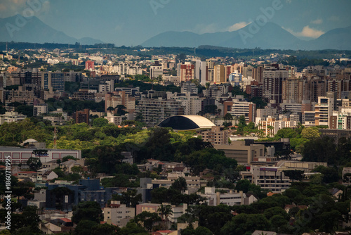 Visão de Curitiba - Paraná - Torre de Observação Panorâmica
