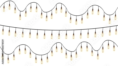 Golden light bulb glow effect on red background abstract design, luxury illumination concept for creativity and innovation, vibrant energy lighting style modern vector illustration