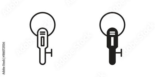Polisher icons simple design. Vector illustration for web ui