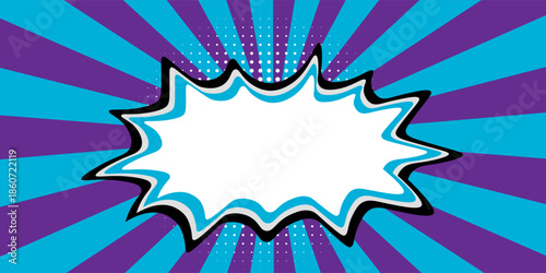 purple Blue burst background